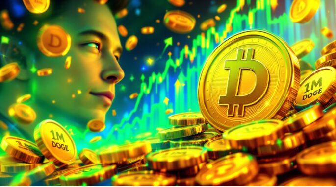 隨著Dogecoin百萬富翁的數量的越來越多，最近的數據表明，持有至少100萬的馬頭錢包激增