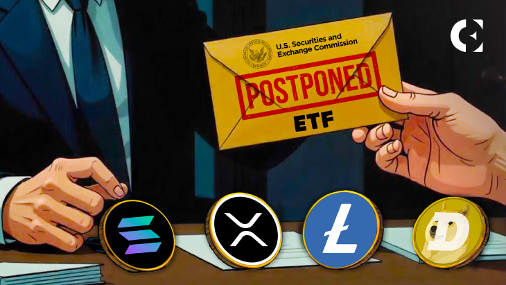 Die US Securities and Exchange Commission (SEC) hat erneut Entscheidungen über mehrere Fonds (ETFs) für Kryptowährung Spot Exchange-Handel (ETFs) verschoben.
