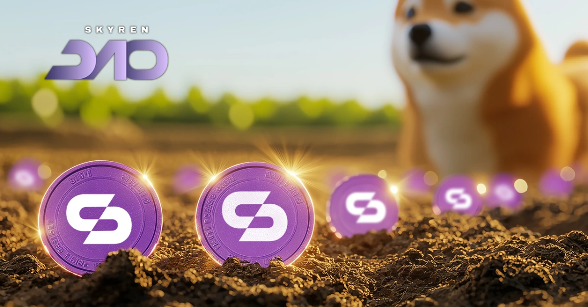 模因硬幣Dogecoin在最新的熊市低迷中掙扎，Skyren Dao成為穩定的燈塔