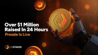 24時間で100万ドルで、Unstakedは新しい資金調達のペースを設定します。 XRPが上昇している間、400万ドルを超えるプレセール＆Dogeの照準が高くなります
