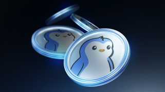 The Pudgy Penguins-themed meme coin Pengu PENGU/USD has surged over 123% in the past seven days