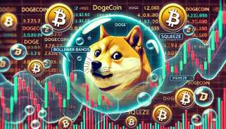 Dogecoin (DOGE) Preisvorhersage: Ausbruch oder Ausbruch tobeln sich, während Bollinger -Bänder quetschen