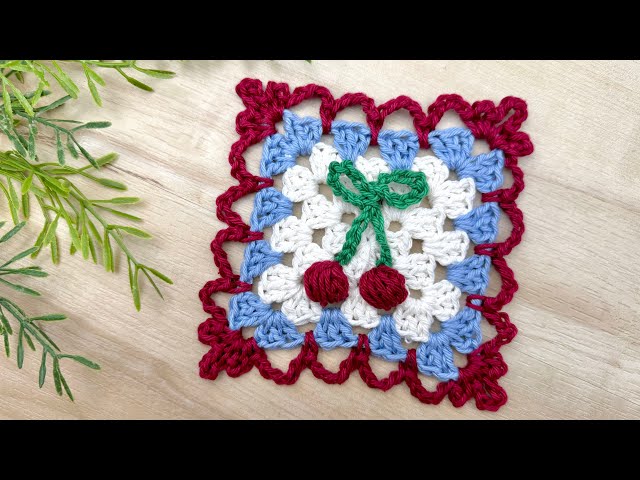 Square de crochê da Mila