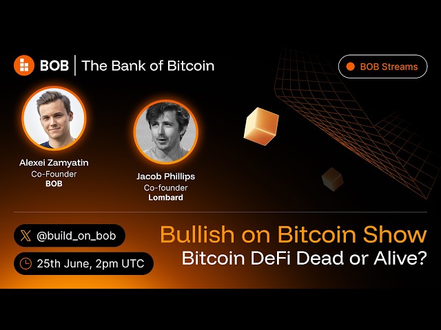 BOB  |  The Bank of Bitcoin