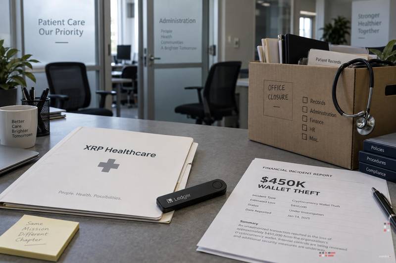 XRP Healthcare wird nach einem verheerenden Vorfall mit Brieftaschendiebstahl eingestellt, was umfassendere Sicherheitsrisiken für Kryptowährungen verdeutlicht